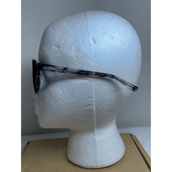 MIZYAKE JAPAN Sunglasses Navy Turquoise Tortoise WOMEN OVAL Designer MZ3646 - Picture 3 of 8